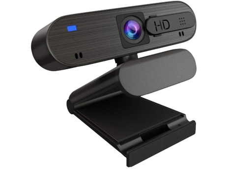 Cámara de vídeo USB con transmisión FHD Pro de 1080p, Plug and Play, cubierta de privacidad, para computadora con Windows Mac OS (negro) CHRONUS