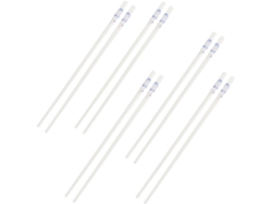 Palillos De Cerámica Reutilizables, Antideslizantes, Para Uso Doméstico, Juego De 5 Pares.