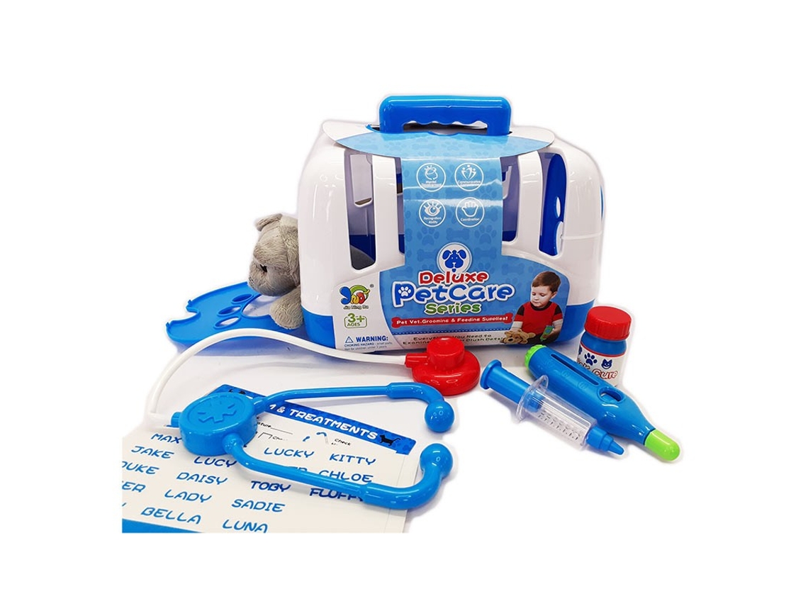 Maleta IMPORTACION Accesorios Veterinario 8 Pzs (Edad Mínima Recomendada: 3 años)