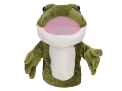 Marioneta De Rana De Peluche Para Niños 30cm Juguete Suave Cuento Tiempo Juguete De Muñeca Bebé