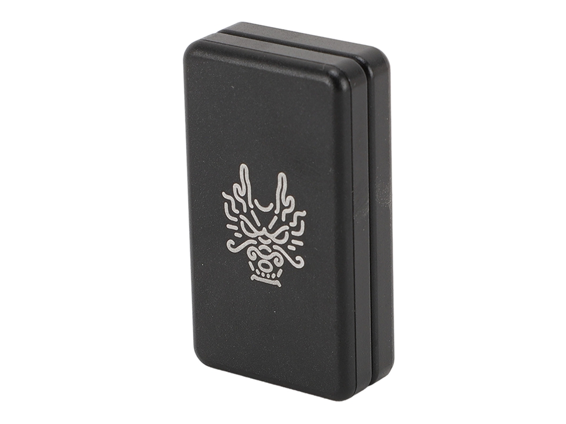 Dan26-juguete Deslizador De Tarjeta De Metal Para Aliviar Estrés Y Ansiedad, Aleación De Aluminio, Para Adultos Con Tdah Tea, Negro