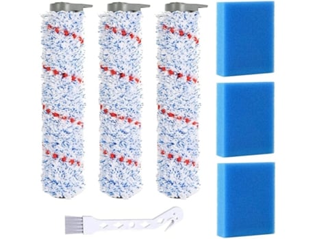 Rodillo de cepillo de repuesto y filtro de vacío, 7 piezas, para Tineco Ifloor, accesorios para aspiradoras inalámbricas en seco y húmedo