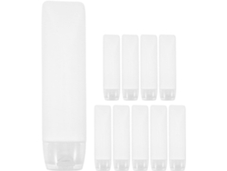 Lot De 10 Flacons Souples De 30 Ml Transparents Para Dentifrice Y Lotions Tubes Plastiques Recha...