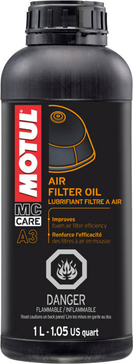 Motul Mc Care a3 filtro de aceite 1 litro air oil lubricante 20 10