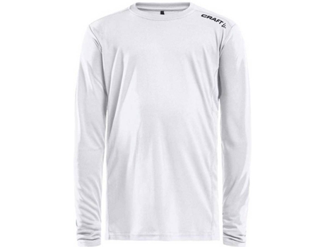 Camiseta de Hombre para Fútbol CRAFT Rush Blanco (6/8 Años)