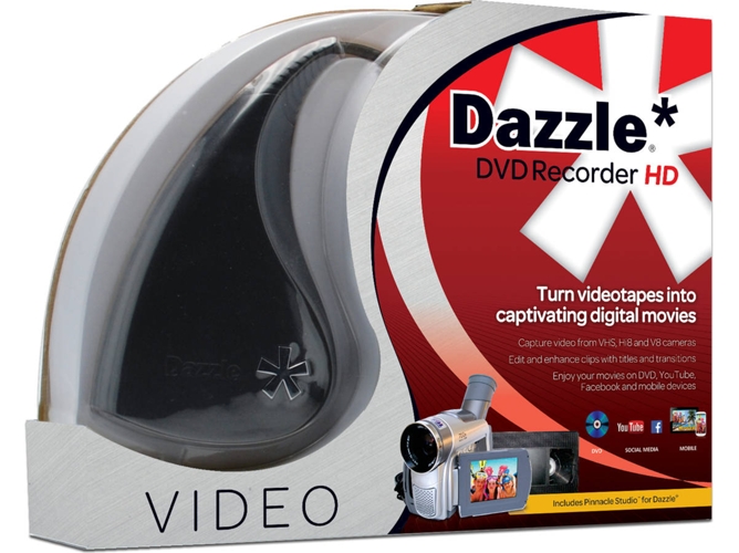 Convertidor de casete COREL Dazzle DVD Recorder HD