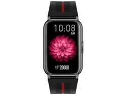 Reloj inteligente Yizhood, resistente al agua IP68, con podómetro, monitor de actividad física, control de música (negro)
