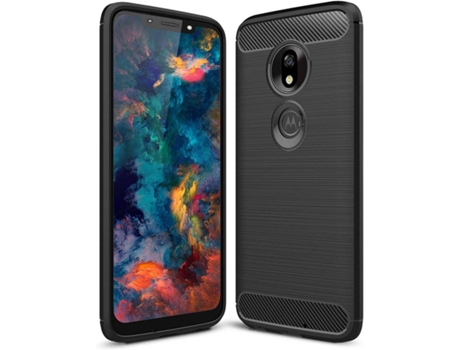Carcasa Motorola Moto G7 Play LMOBILE Carbono Negro