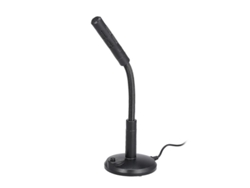 Micrófono De Escritorio Omnidireccional Usb Plug Play Para Pc, Portátil, Grabación, Chat, Juegos Y Reuniones (negro).