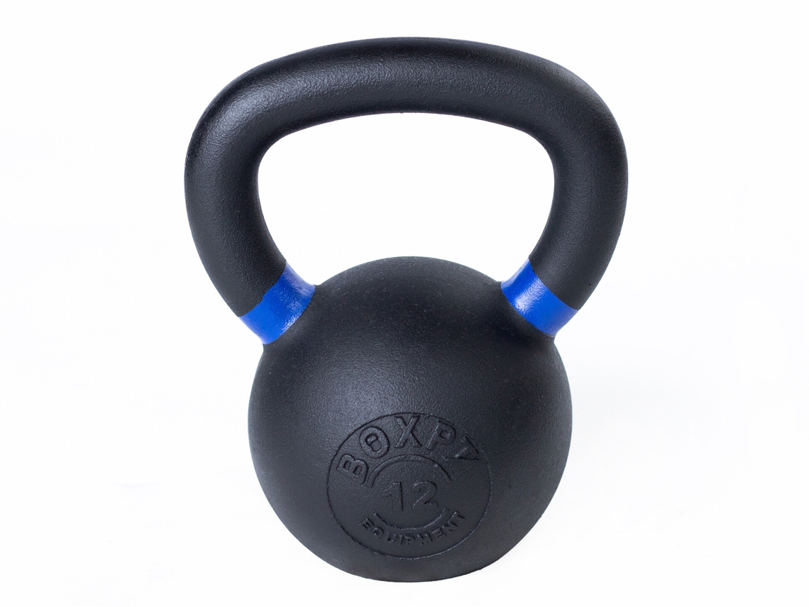BOXPT EQUIPMENT Kettlebell Iron Powder Coated 12kg