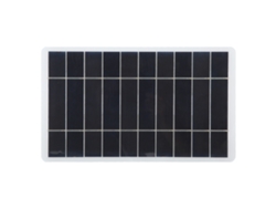 Mini Cargador Solar Portátil Con Panel De Silicio Monocristalino De 8w Y 5v Para Teléfonos Móviles Y Baterías Externas.