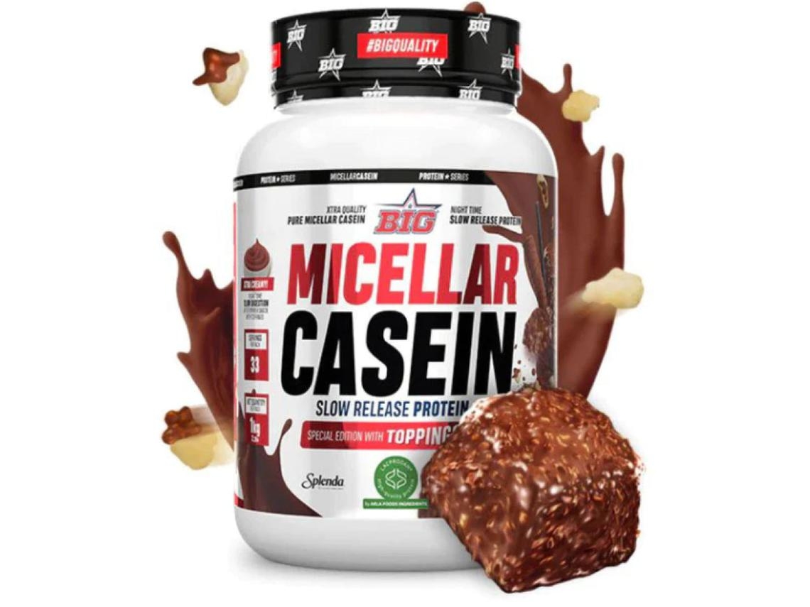 Micellar Casein 1 Kg Bombon Crocante & Caramel Hazelnut Chunks