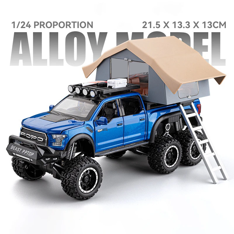 (azul) Coche De Juguete A Escala 1:28 De Aleación, Modelo De Metal Fundido A Presión, Con Sonido Y Luz.