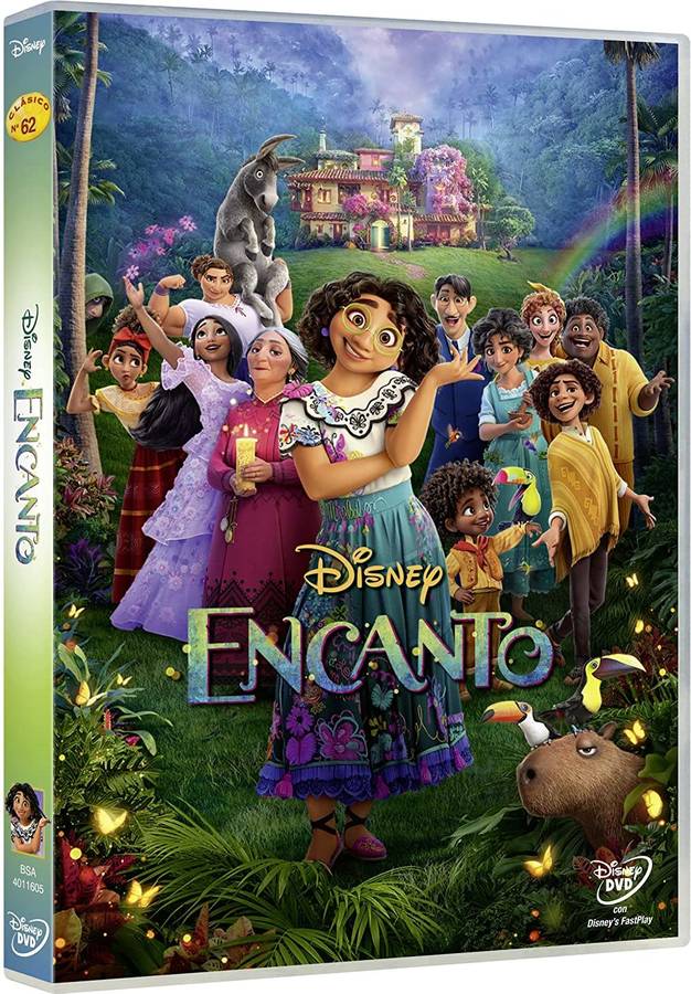 DVD Encanto (De: Jared Bush, Charise Castro Smith, Byron Howard - 2021)