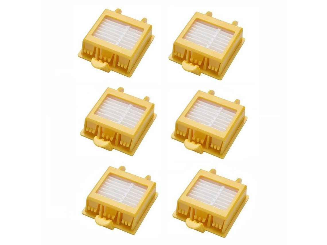 2026-filtros De Repuesto Linjou 6 Piezas Para Irobot Roomba 700 Series Aspiradoras