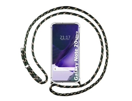 Carcasa Samsung Galaxy Note 20 Ultra TUMUNDOSMARTPHONE Colgante Verde
