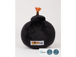 Peluche electrónico Bomberman de Itemlab, 30 cm, color negro, para niños a partir de 3 años