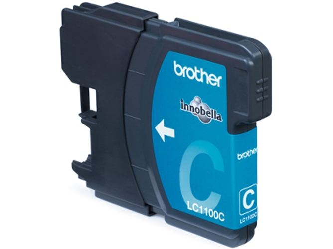 Cartucho de tinta Original BROTHER LC1100CBP Cian 325 páginas