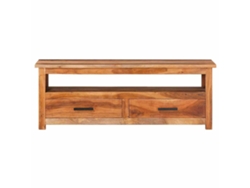 Maison Exclusive - Mueble De Tv De Madera Maciza 118x30x40 Cm