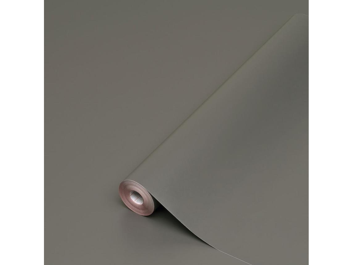 Papel Autoadhesivo D-C-FIX Liso Mate P122368 (Gris - 45 x 200 cm)