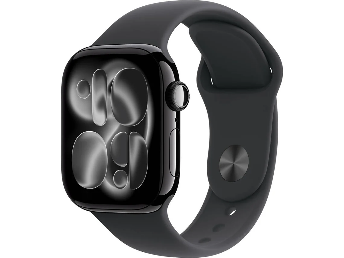  APPLE Watch Series 11 GPS 42 mm Negro Azabache Aluminio con Correa Deportiva Negro (Tamaño M/L)