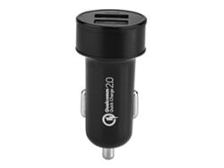 Cargador De Coche (carga Rápida Qc2.0, Salida Dual Usb) Cargador De Coche De Carga Rápida Qualcomm 2.0 Cargador De Coche Qc 2.0
