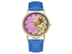 Reloj De Pulsera Clásico Y Elegante Para Mujer, De Cuarzo Analógico, Color Azul Real.