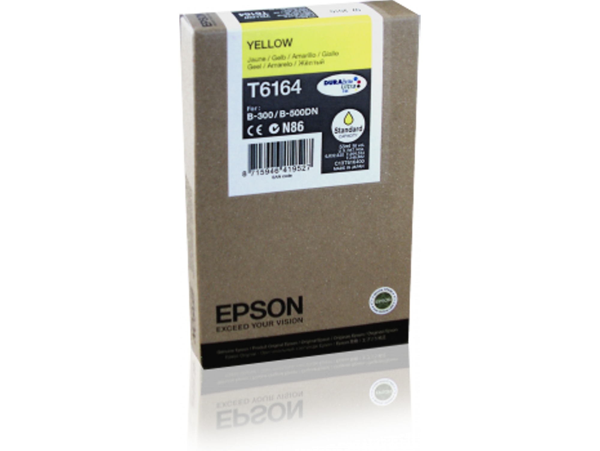 Cartucho de tinta original EPSON T6164 53 ml, Amarillo, L, C13T616400