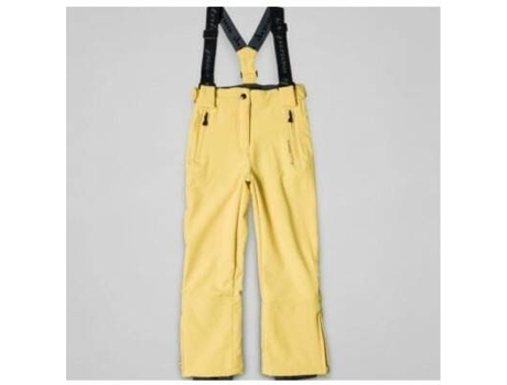 Pantalones para Niña PEAK MOUNTAIN Gashell Amarillo para (10 Años)