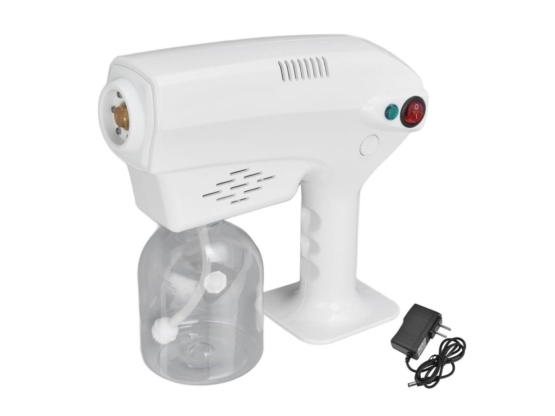 Pulverizador Nano De 500 Ml Y 12 W, Atomizador Portátil Con Luz Azul, Recargable, Para La Limpieza Y Purificación Del Aire.