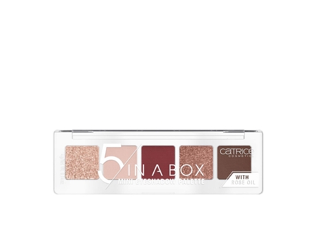 5 In A Box Mini Eyeshadow Palette #060-vivid Burgundy Look 4 4 g