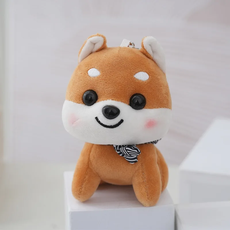 (estilo 4) Llavero De Peluche De Shiba Inu De Dibujos Animados Kawaii Adorno Decorativo De Shiba Inu