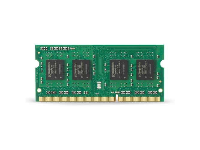 Memoria RAM DDR3 KINGSTON KVR16S11S8/4 (1 x 4 GB - 1600 MHz - CL 11 - Verde)