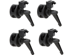 4 Abrazaderas Giratorias De Sujeción Para Soporte De Reflector De Brazo De Estudio Fotográfico