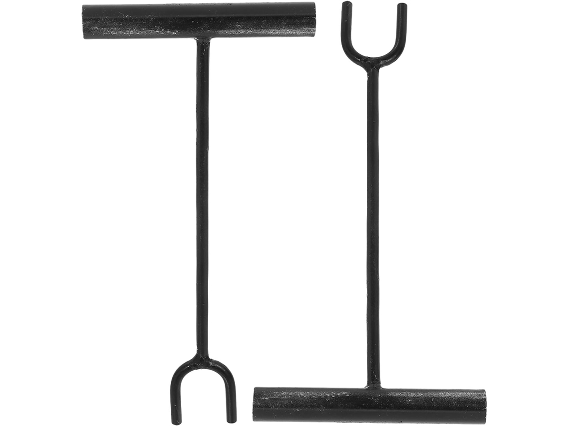 Gancho Válvula Agua 30 Cm X 8 Mm Metálico Resistente