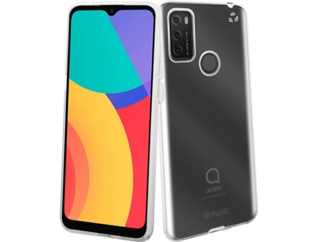 Funda Alcatel 1S 2021 MUVIT Transparente