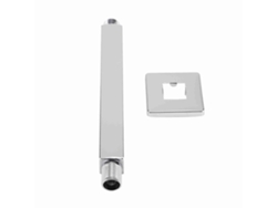 Canaleta de ducha de acero inoxidable para montaje en pared/techo, 20 cm