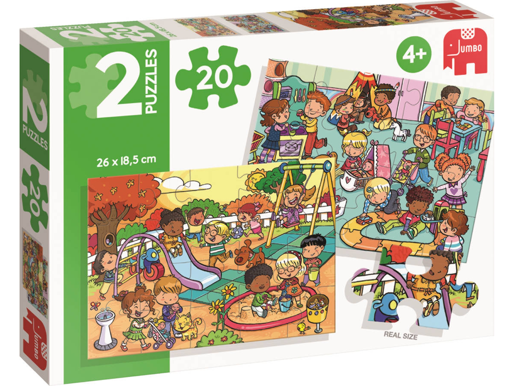 Puzzle JUMBO Parck y Playground (20 Piezas)