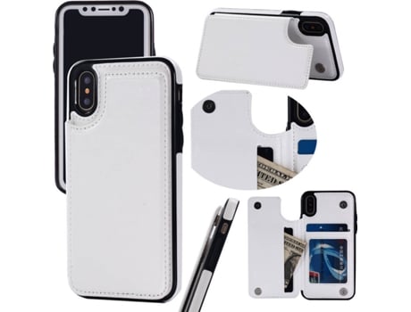 Funda iPhone XS Max WISETONY Weiluosi-1469 Blanco