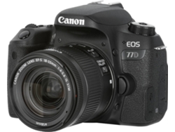 Kit Cámara Réflex CANON EOS77D+EF-S18-55 F4-5.6 IS STM (24 MP - ISO: 100 a 25600 - Sensor: APS-C)