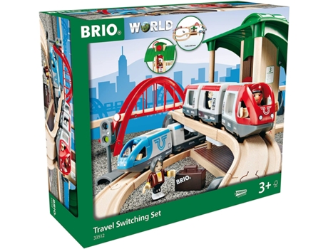Jogo de Mesa BRIO Circuit Platform Travelers (2 Anos)