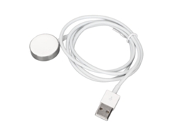 Cargador Individual Para Reloj Iwatch (caja De Metal) Blanco, Carga Portátil, Transmisión Estable Cargador De Reloj Cable De Carga Para Cargador De Apple Watch Seri ...
