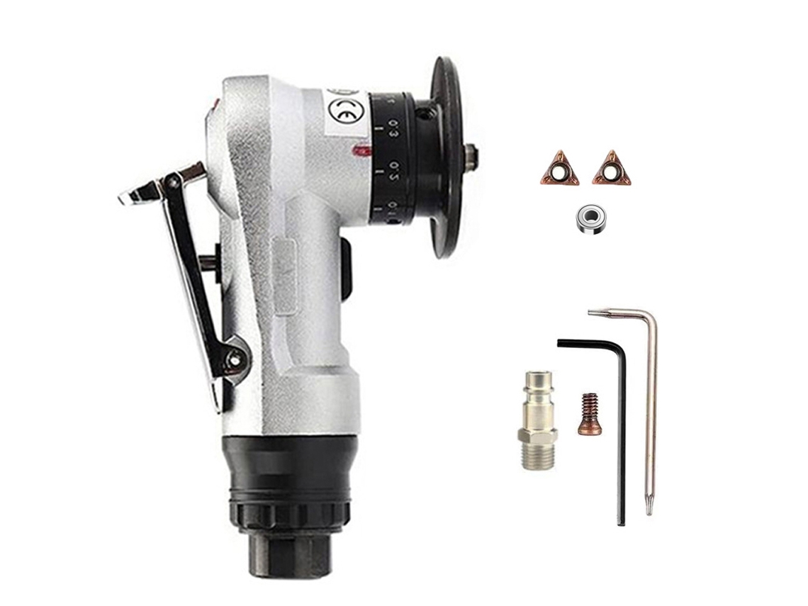 Máquina Neumática Portátil Para Biselar, Ideal Para Carpinteros, Y Herramienta Para Amolar Y Esmerilar Metal, Madera Y Acrílico.