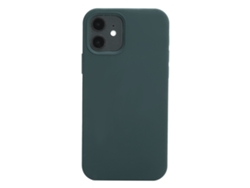 Capa De Silicone Para Iphone 12/pro, Proteção Anti-ranhuras, Suporta Carregamento Sem Fio, Verde