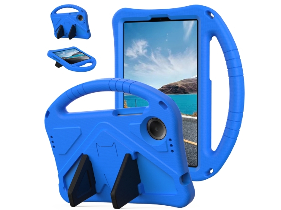 Funda ZRUXE para Xiaomi Redmi Pad Se 4G 8.7 Eva Funda para Tableta a Prueba de Golpes con Soporte -Azul
