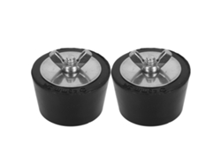 2 Tapones De Expansión De Invierno Para Piscinas, De Goma Y Acero Inoxidable, 45 Mm/1,8 Pulgadas.