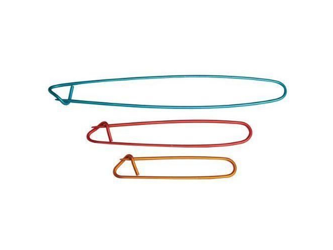 KnitPro KP45502 - HERRAMIENTAS DE DECORACIÓN - Juego de 3 portapuntos de aluminio