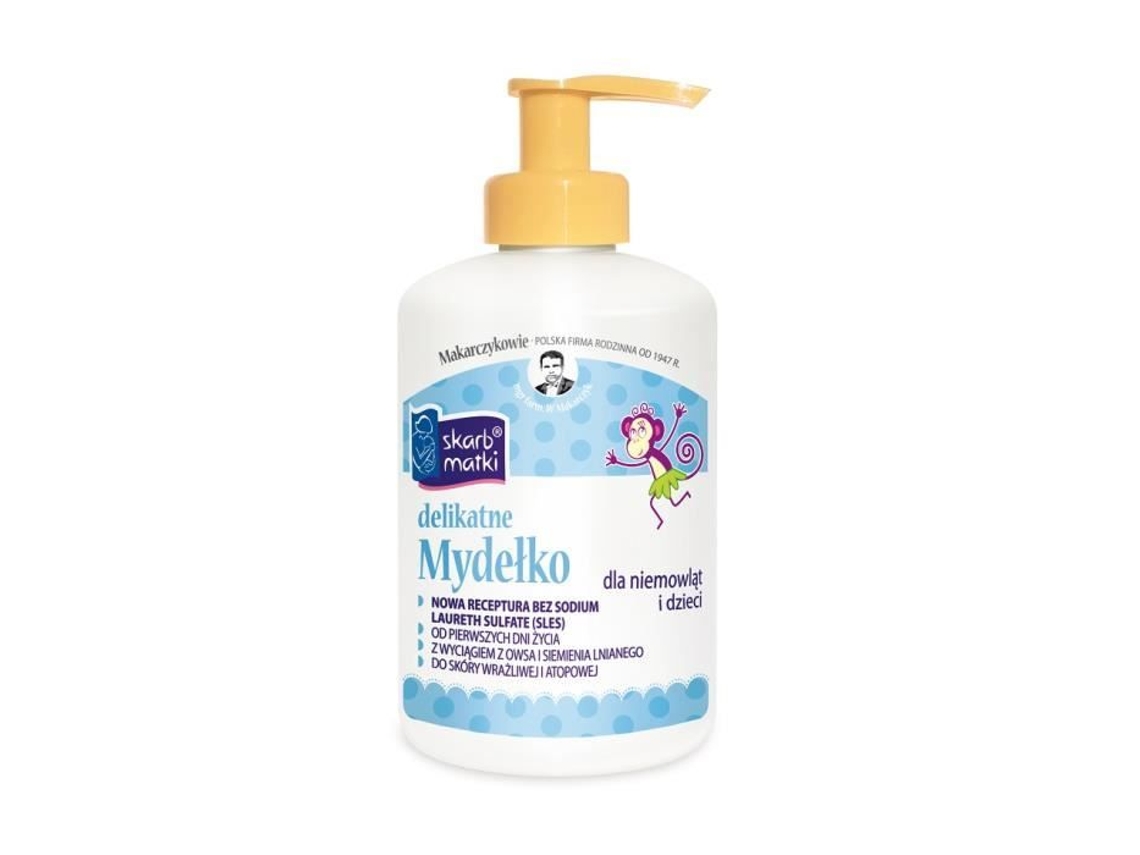 Delikatne Mydełko Dla Niemowląt I Dzieci W Płynie 275ml