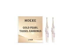 Pendientes de perlas doradas, moda 2026, colgantes
