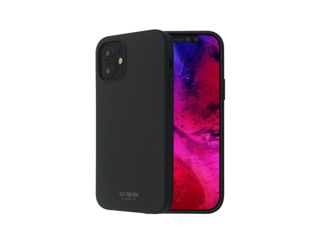 Funda para iPhone 12 Mini SO SEVEN Negro